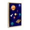 Stupell Industries Solar System Education Floating Frame, design by Elizabeth Caldwell